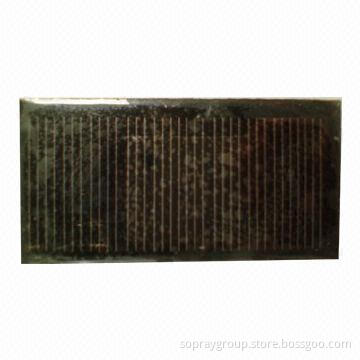 PET solar panel, laminated with PCB